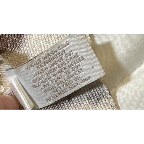 2pc Lot Chico’s Lightweight Cardigan Sweaters Size 3 Open Front Brown - Picture 7 of 16